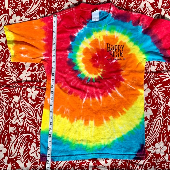 B & L’s Happy Shak Classic Tie Dye Tee 🌈 Gulf Shores, Alabama 🌈 circa 2006 - Picture 7 of 14